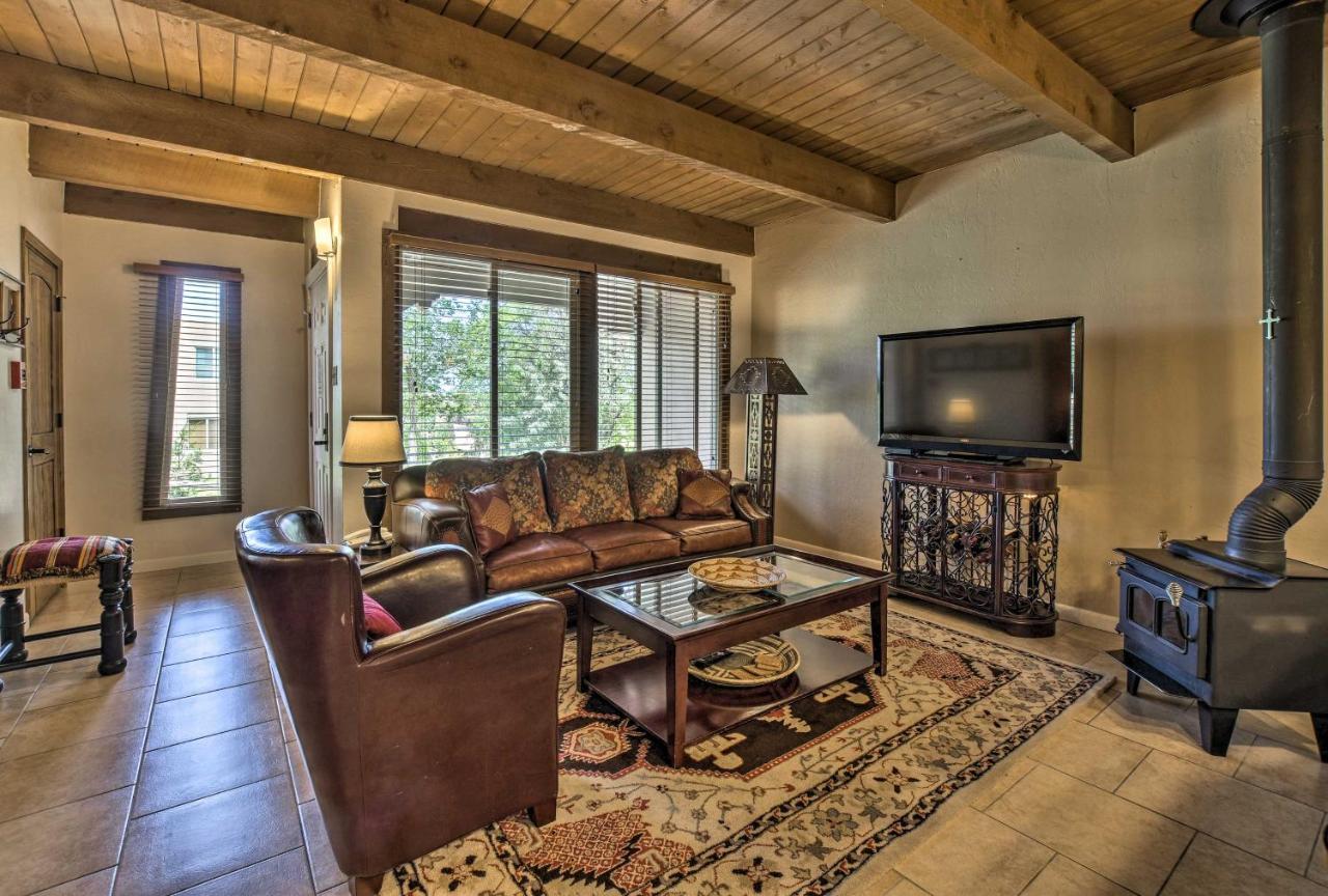 サンタフェAdobe-Style Abode With Amenities - Walk To Plaza!アパートメント エクステリア 写真