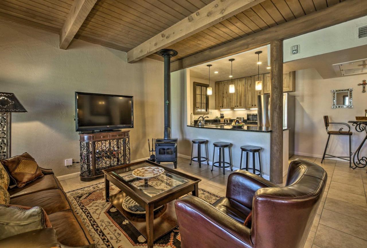 サンタフェAdobe-Style Abode With Amenities - Walk To Plaza!アパートメント エクステリア 写真